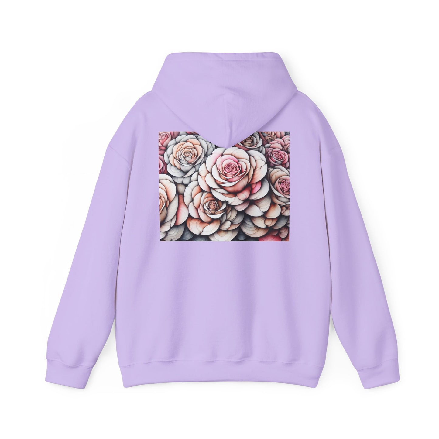 FLEXTEE Floral Hoodie - Cozy Unisex Sweatshirt for Everyday Comfort