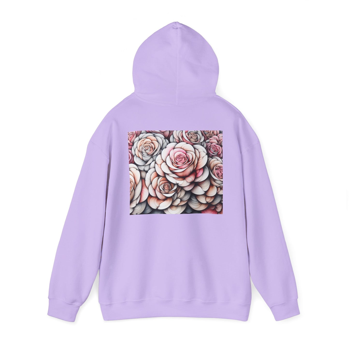 FLEXTEE Floral Hoodie - Cozy Unisex Sweatshirt for Everyday Comfort