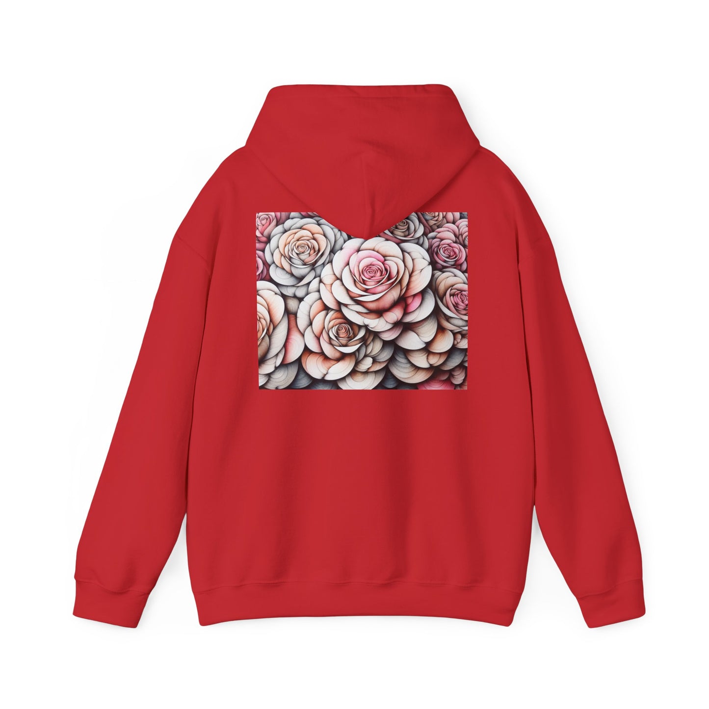 FLEXTEE Floral Hoodie - Cozy Unisex Sweatshirt for Everyday Comfort