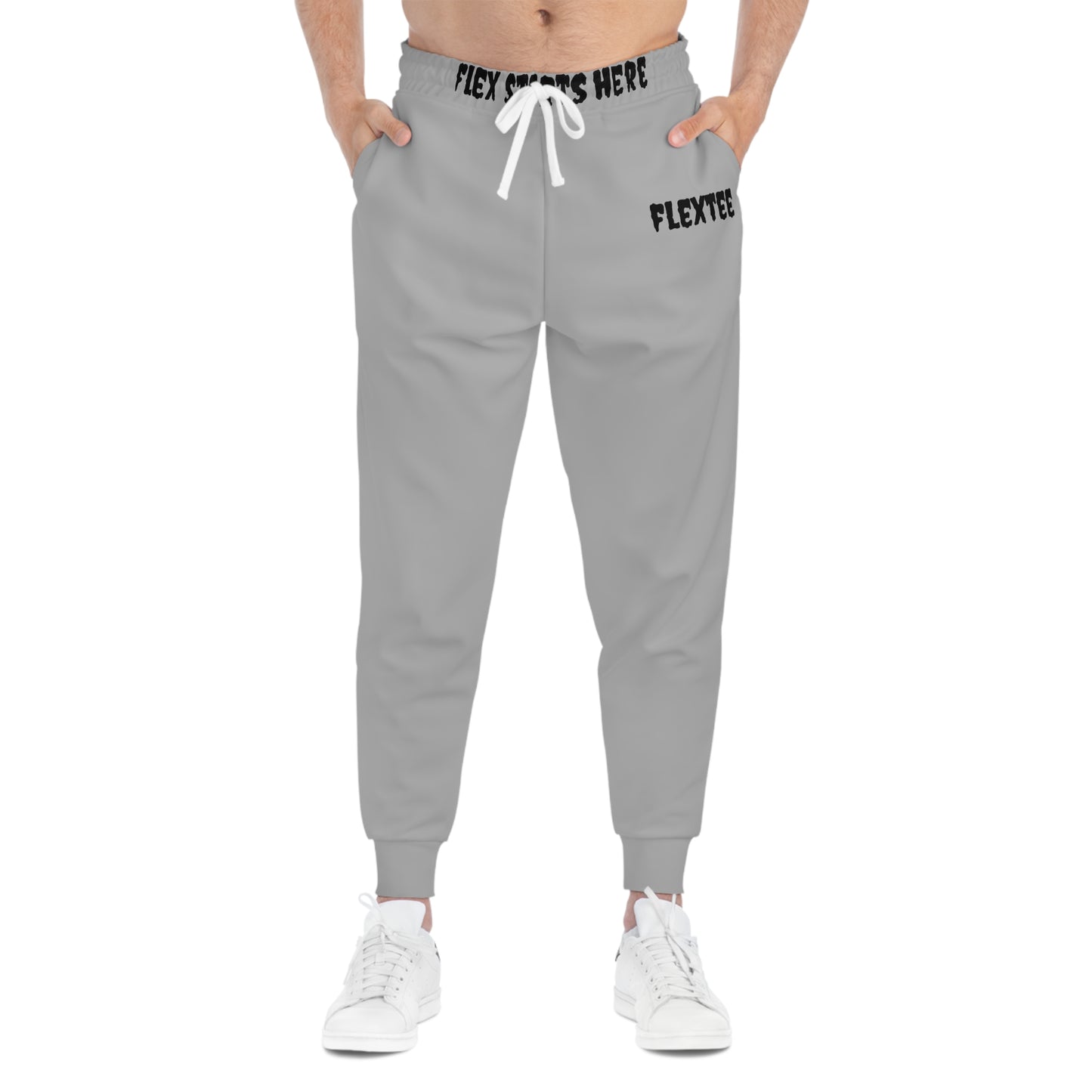 FLEX STARTS HERE Athletic Joggers - Comfortable Fitness Pants for Active Lifestyles