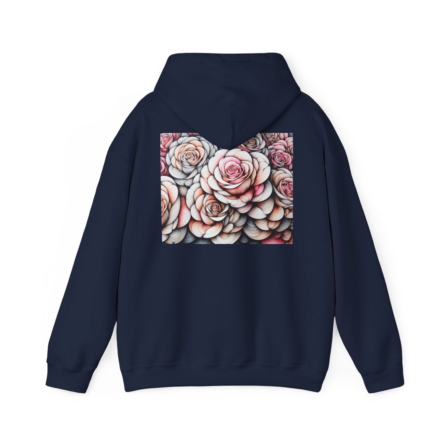 FLEXTEE Floral Hoodie - Cozy Unisex Sweatshirt for Everyday Comfort