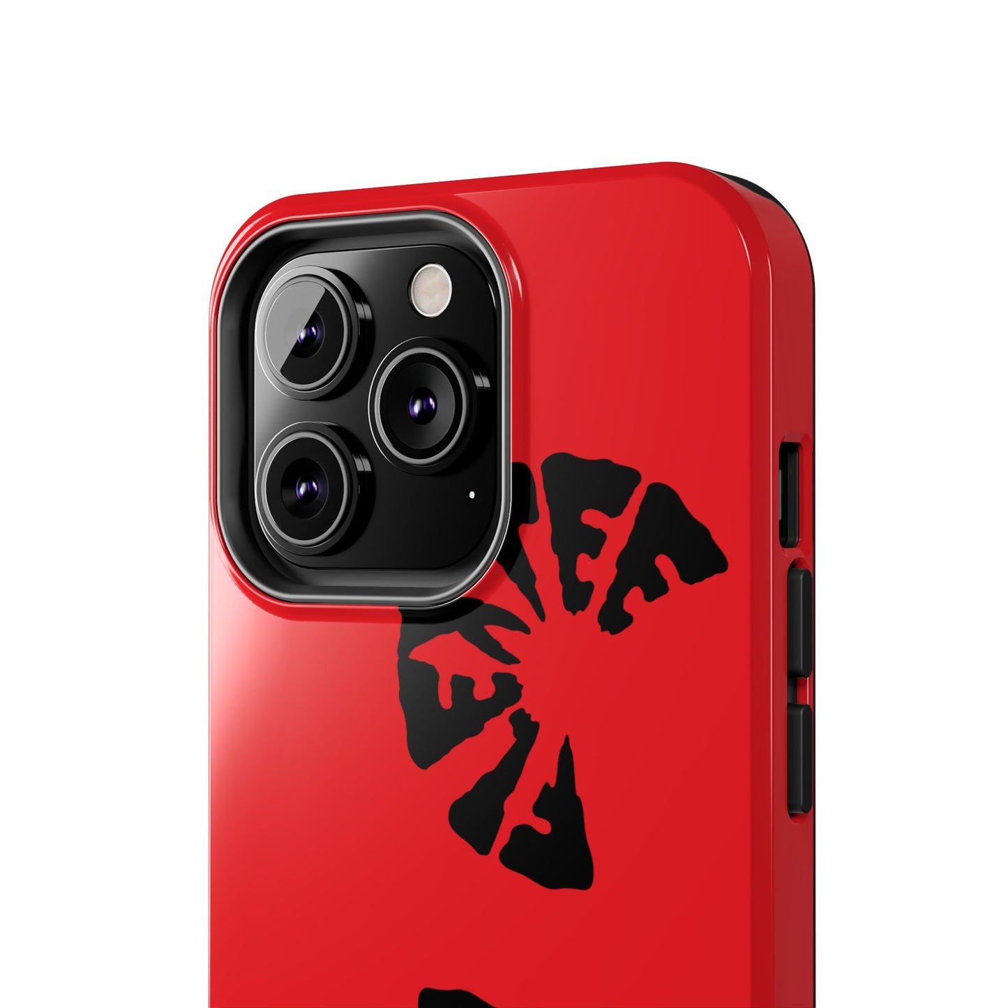 Bold Red Tough Phone Case - Durable Protection with Unique Design