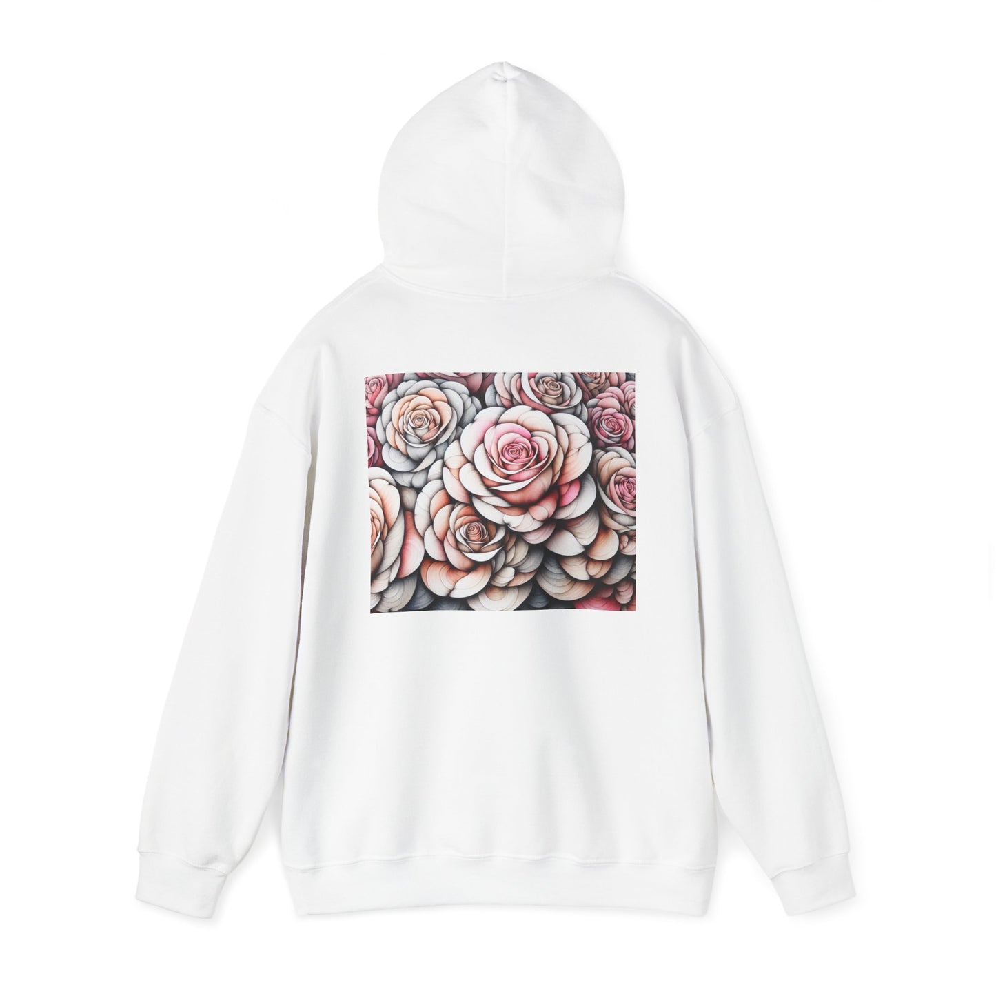 FLEXTEE Floral Hoodie - Cozy Unisex Sweatshirt for Everyday Comfort