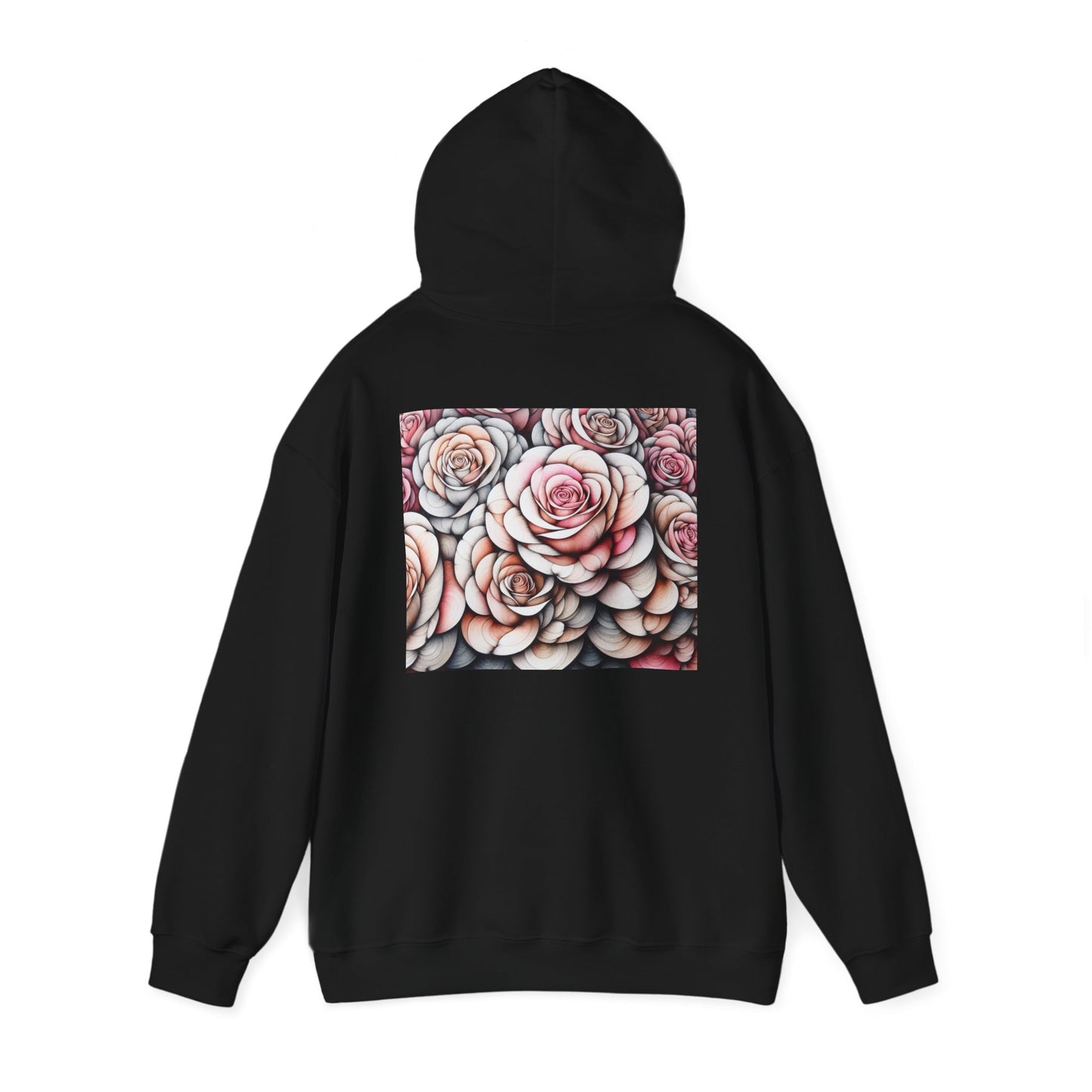 FLEXTEE Floral Hoodie - Cozy Unisex Sweatshirt for Everyday Comfort