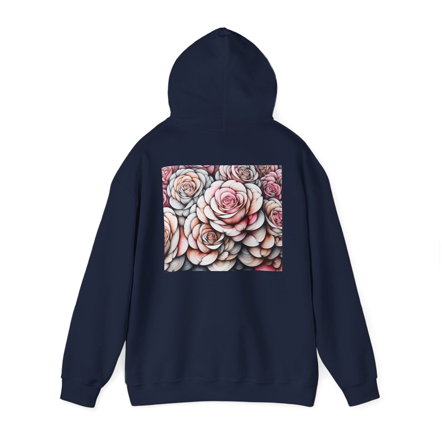 FLEXTEE Floral Hoodie - Cozy Unisex Sweatshirt for Everyday Comfort