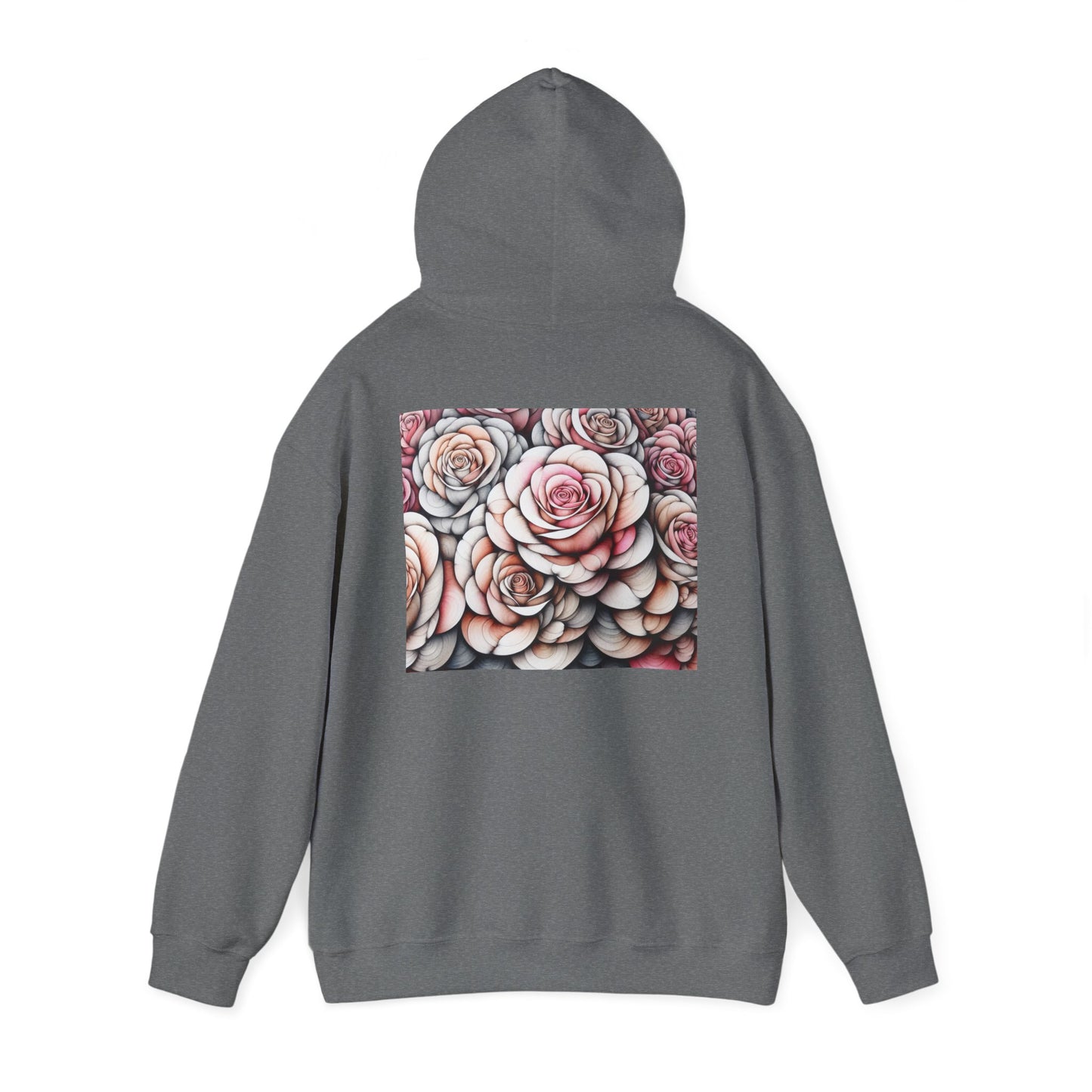 FLEXTEE Floral Hoodie - Cozy Unisex Sweatshirt for Everyday Comfort