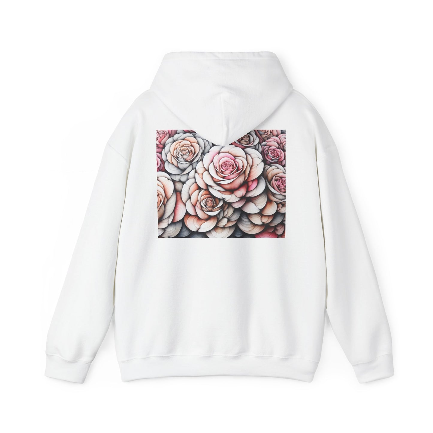 FLEXTEE Floral Hoodie - Cozy Unisex Sweatshirt for Everyday Comfort