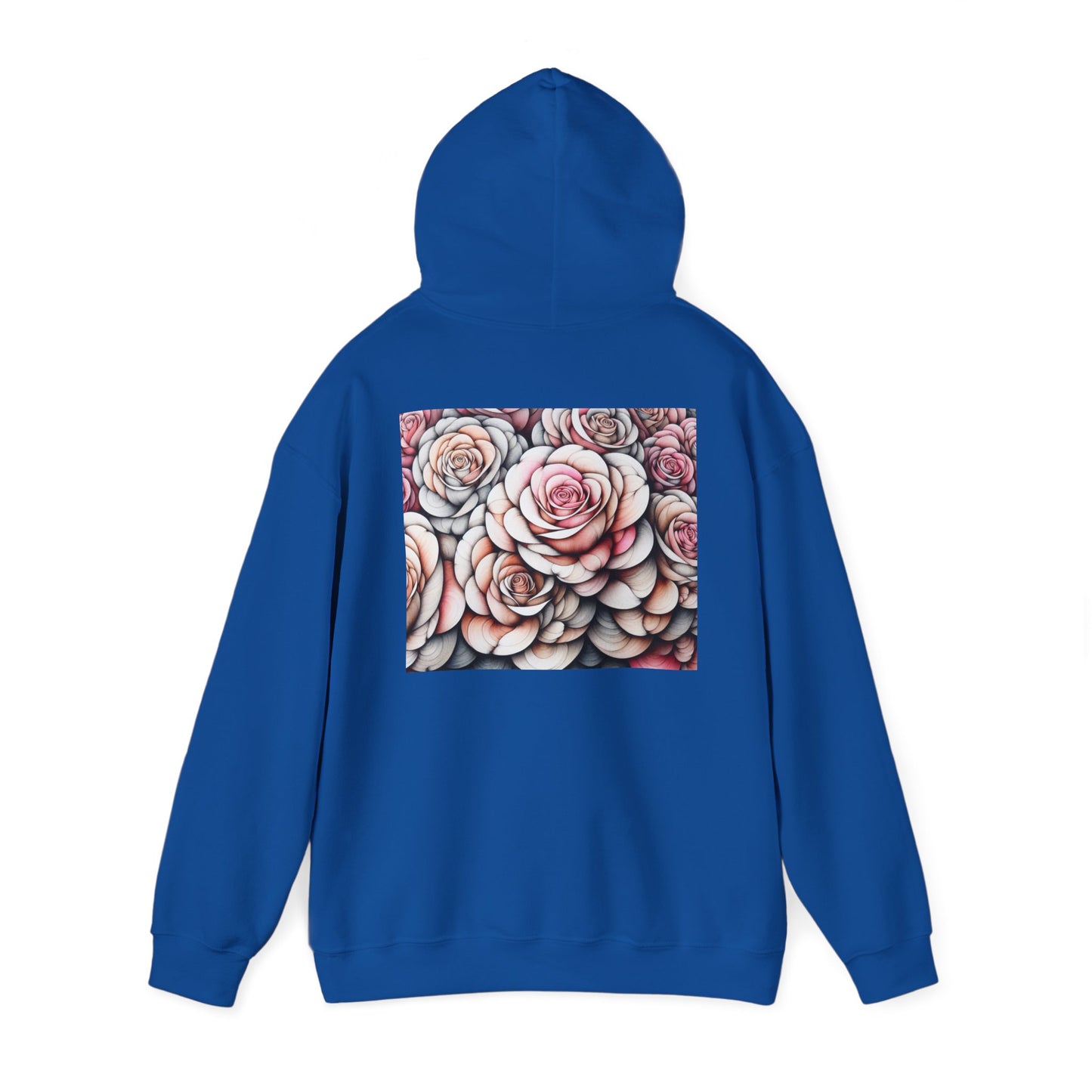 FLEXTEE Floral Hoodie - Cozy Unisex Sweatshirt for Everyday Comfort