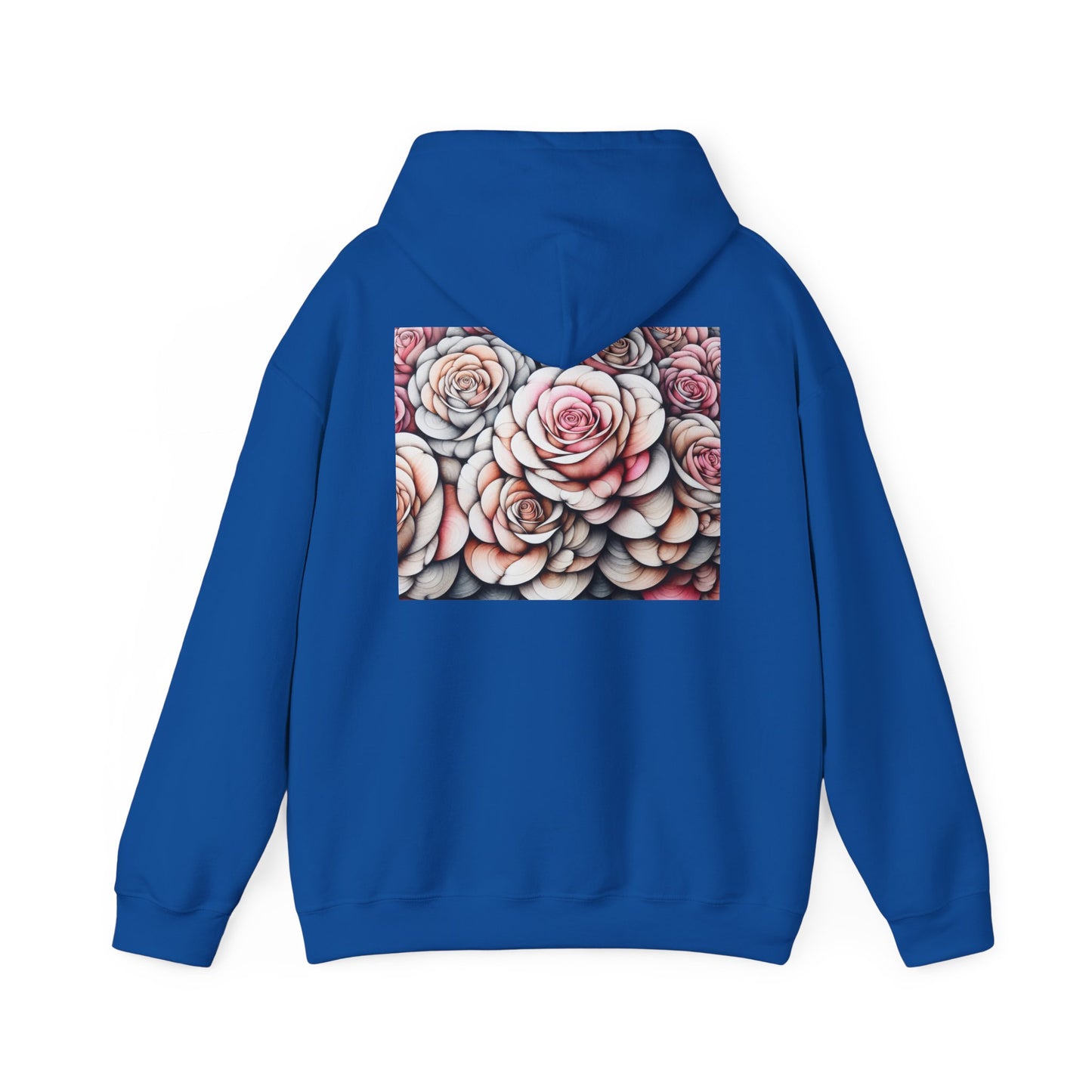 FLEXTEE Floral Hoodie - Cozy Unisex Sweatshirt for Everyday Comfort