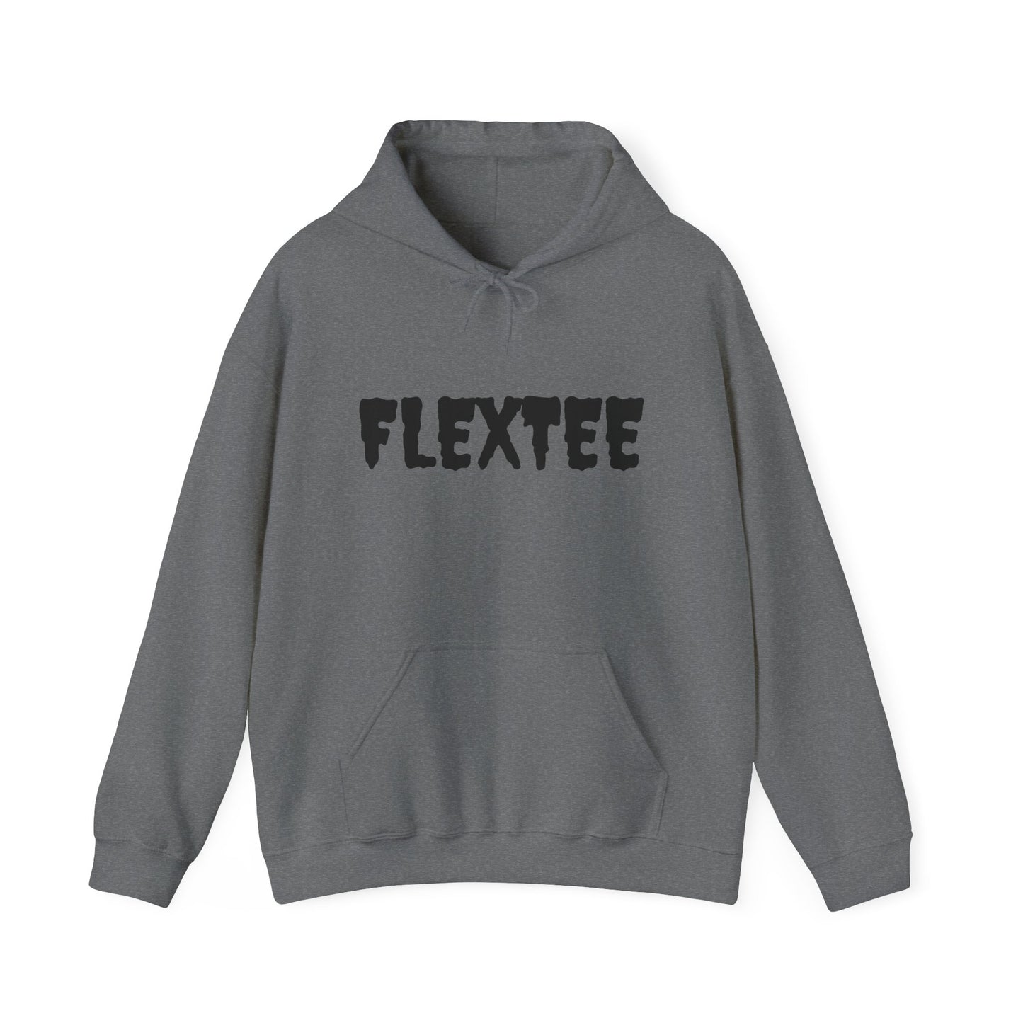 FLEXTEE Floral Hoodie - Cozy Unisex Sweatshirt for Everyday Comfort