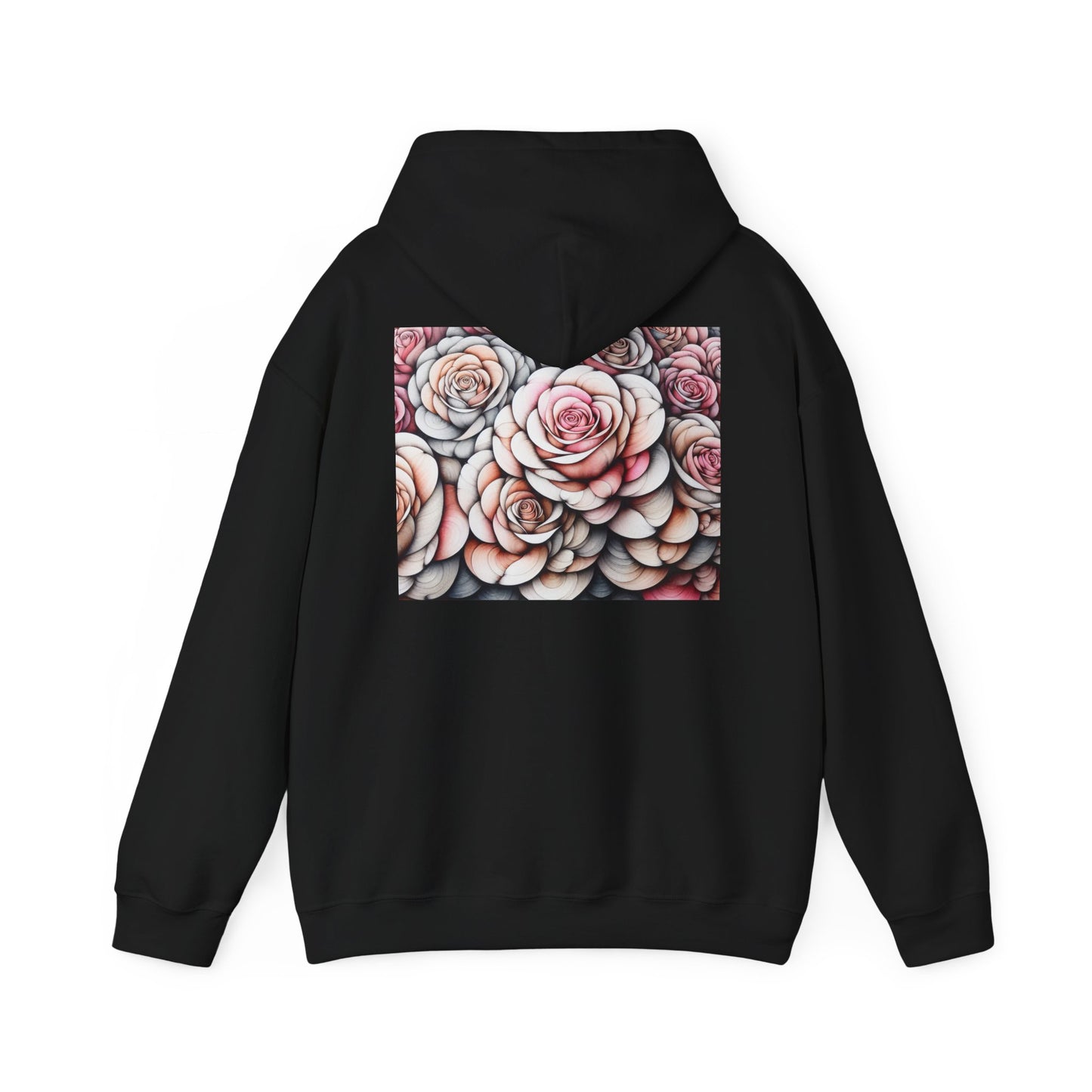 FLEXTEE Floral Hoodie - Cozy Unisex Sweatshirt for Everyday Comfort